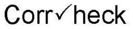 CORR HECK trademark