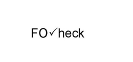 FO HECK trademark