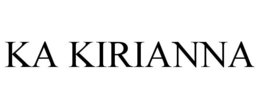 KA KIRIANNA trademark