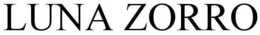 LUNA ZORRO trademark