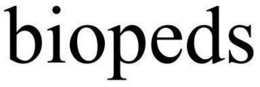 BIOPEDS trademark