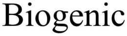 BIOGENIC trademark