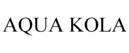AQUA KOLA trademark
