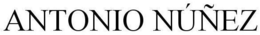 ANTONIO NÚÑEZ trademark