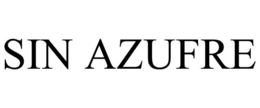 SIN AZUFRE trademark