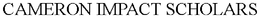 CAMERON IMPACT SCHOLARS trademark