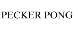 PECKER PONG trademark