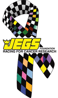 JEGS FOUNDATION RACING FOR CANCER RESEARCH trademark