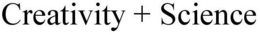 CREATIVITY + SCIENCE trademark