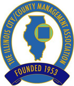 THE ILLINOIS CITY/COUNTY MANAGEMENT ASSOCIATION FOUNDED 1953 trademark