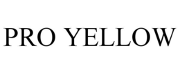 PRO YELLOW trademark