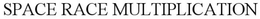 SPACE RACE MULTIPLICATION trademark