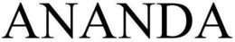 ANANDA trademark