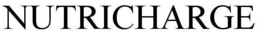 NUTRICHARGE trademark
