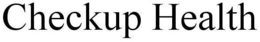CHECKUP HEALTH trademark