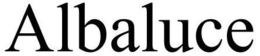 ALBALUCE trademark