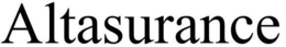 ALTASURANCE trademark