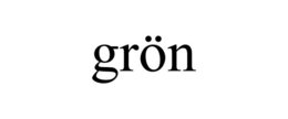 GRÖN trademark
