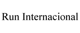 RUN INTERNACIONAL trademark