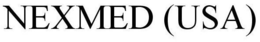 NEXMED (USA) trademark