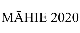 MAHIE 2020 trademark