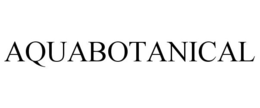 AQUABOTANICAL trademark