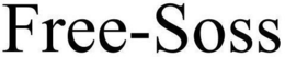 FREE-SOSS trademark
