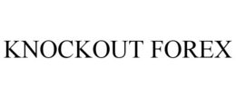 KNOCKOUT FOREX trademark