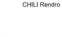CHILI RENDRO trademark