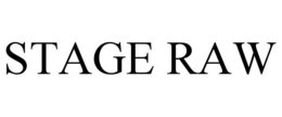 STAGE RAW trademark