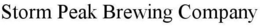 STORM PEAK BREWING COMPANY trademark