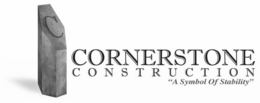 C CORNERSTONE CONSTRUCTION "A SYMBOL OF STABILITY" trademark