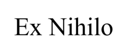 EX NIHILO trademark