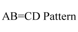 AB=CD PATTERN trademark