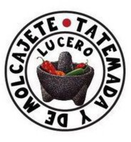 LUCERO · TATEMADA Y DE MOLCAJETE trademark