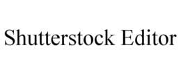 SHUTTERSTOCK EDITOR trademark