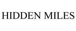 HIDDEN MILES trademark