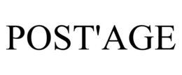 POST'AGE trademark