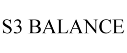 S3 BALANCE trademark