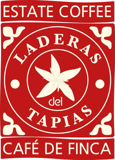 ESTATE COFFEE CAFÉ LADERAS DEL TAPIAS CAFE DE' FINCA trademark