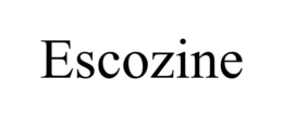ESCOZINE trademark