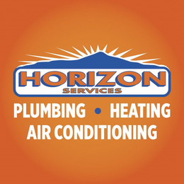 HORIZON SERVICES PLUMBING · HEATING AIR CONDITIONING trademark