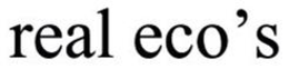 REAL ECO'S trademark