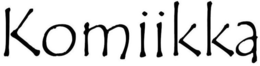 KOMIIKKA trademark