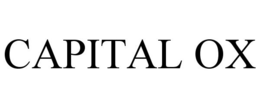 CAPITAL OX trademark
