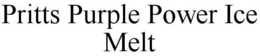 PRITTS PURPLE POWER ICE MELT trademark