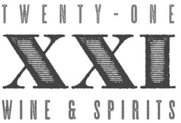 TWENTY - ONE XXI WINE & SPIRITS trademark