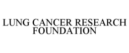 LUNG CANCER RESEARCH FOUNDATION trademark
