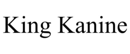 KING KANINE trademark