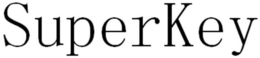 SUPERKEY trademark